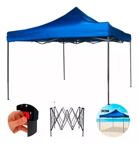 Tenda Gazebo 3x3m Azul