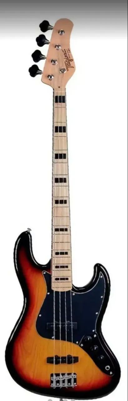Baixo Tagima 4 cordas Special series TJB4 sunburst - Foto 4