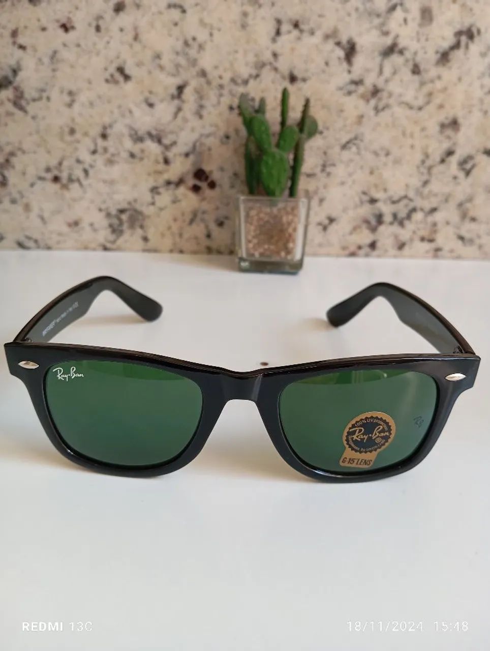 Wayfarer Classic lentes cristal Pronta Entrega  - Foto 4