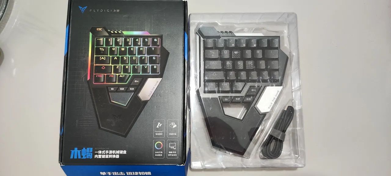 Teclado Mecânico Gamer FLYDIGI