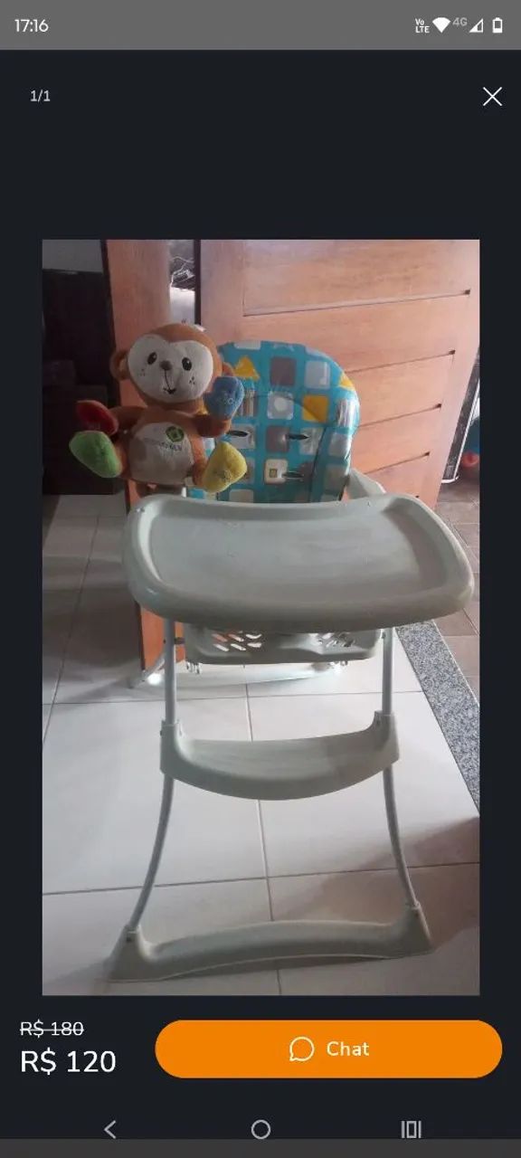 Cadeira de Refeição Infantil