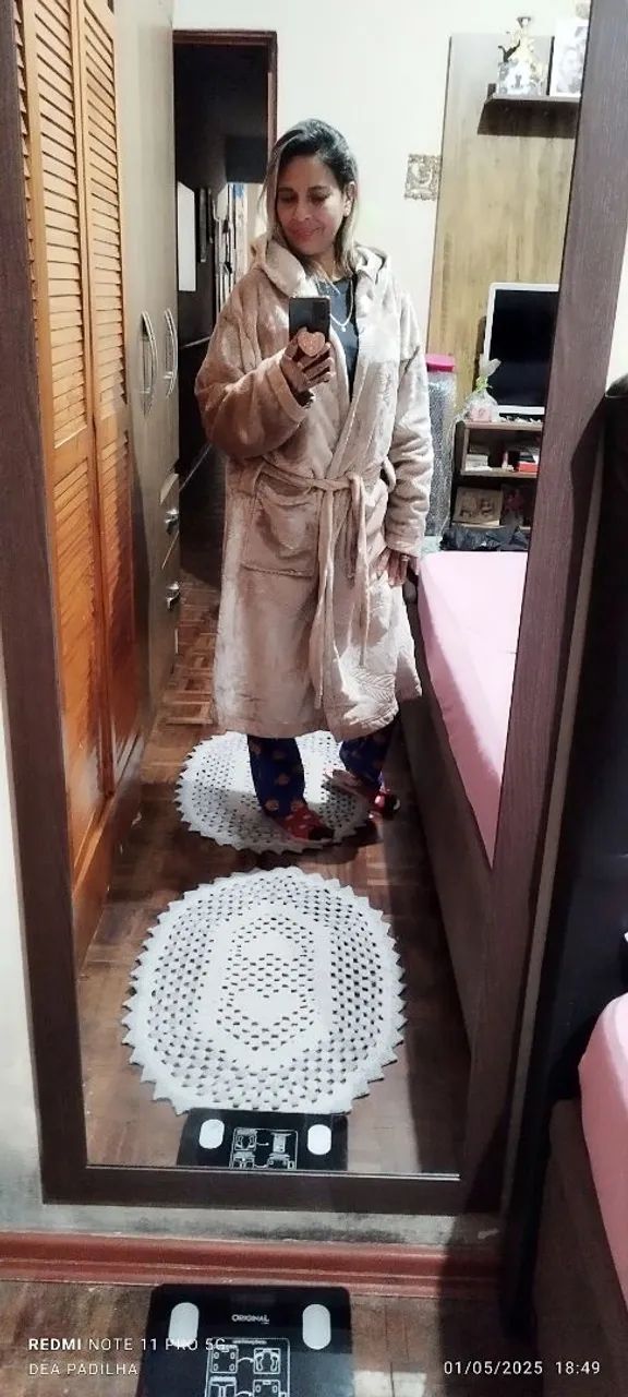 Roupão Longo Peluciado - Foto 4