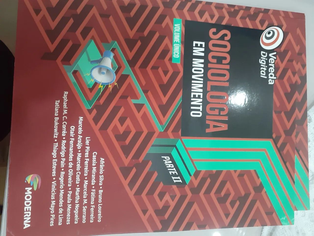 Livro Sociologia em Movimento Vereda Digital com duas partes  - Foto 2