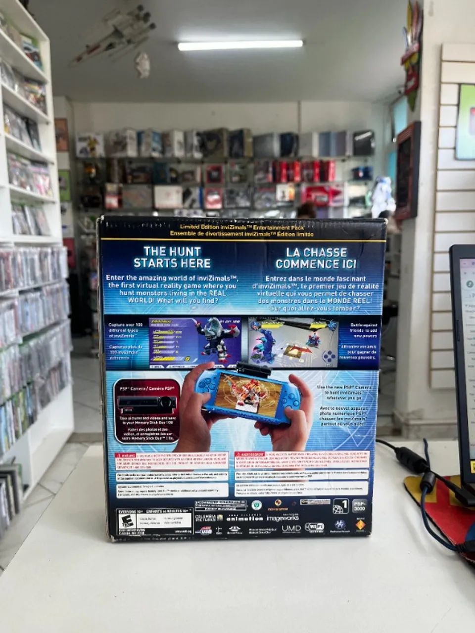 CONSOLE PSP 3001 INVIZIMALS LIMITED EDITION ENTERTAINMENT PACK NA