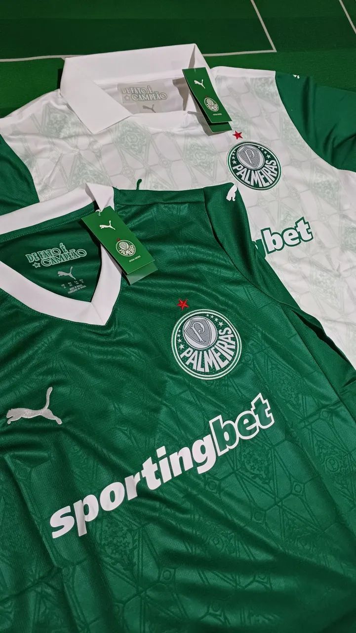 Camisa Palmeiras Puma - Verde e Branca 2025