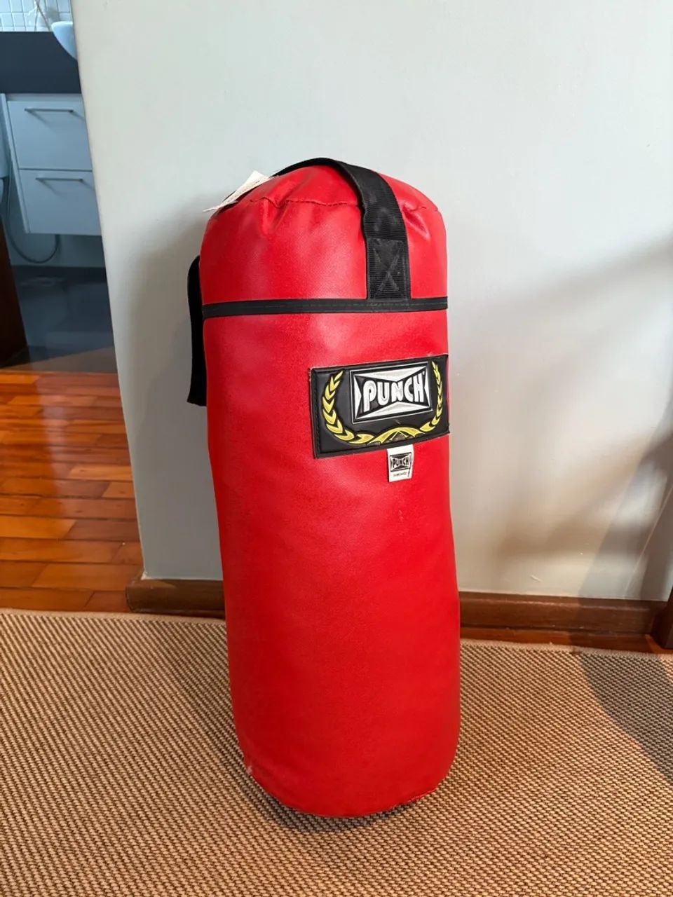Saco punch boxing pancada couro 60cm - Foto 3