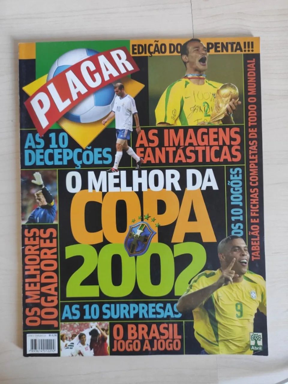 Revista Placar especial copa 2002 edicao 1231