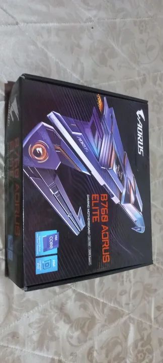 Placa Mãe Gigabyte B760 Aorus Elite, DDR5, Socket LGA 1700, ATX, Chipset intel B760.
