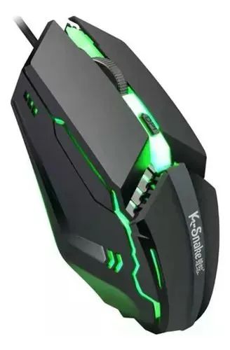 Mouse Gamer K-Snake com Iluminação RGB - Foto 3