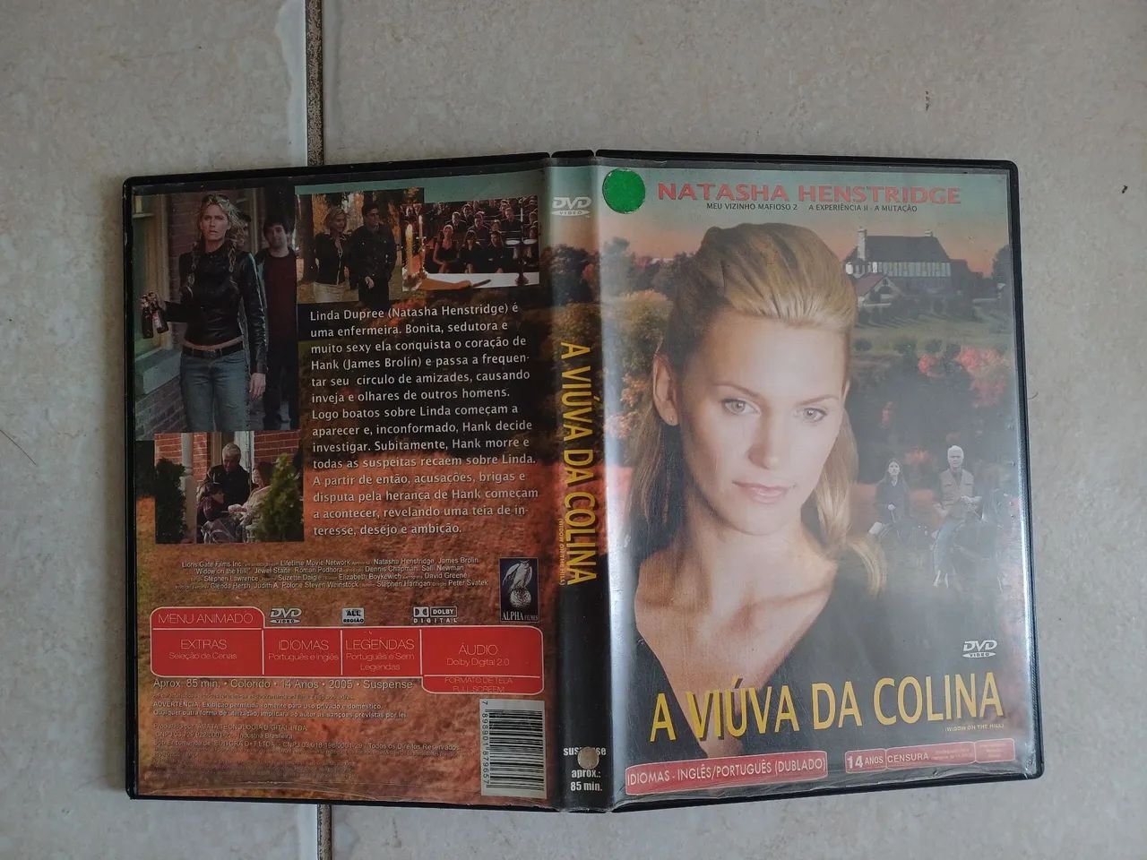 A Viúva da Colina - Natasha Henstridge - DVD original - Foto 5