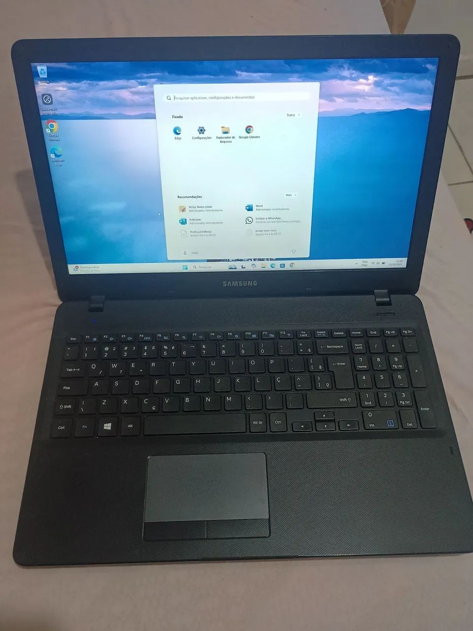 Notebook Samsung Core i3 6006U 8GB DDR4 SSD 256GB Conservadíssimo Entrego Anápolis Gyn - Foto 4