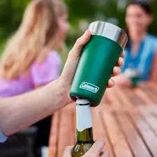 Copo Térmico com Tampa 600ml Azul Slate, verde Coleman