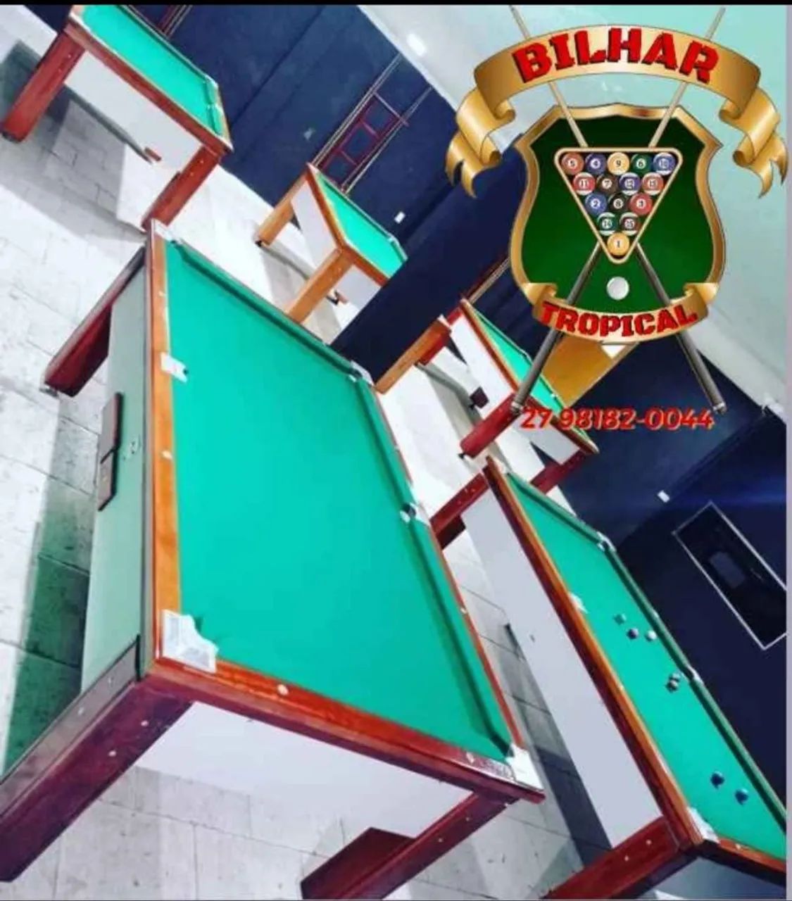 Bilhar tropical sinucas totó bilhar em geral  - Foto 5