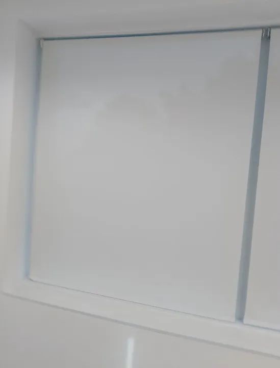 Cortina Branca Rolon Roller (painel) com proteção solar UV  - Foto 3