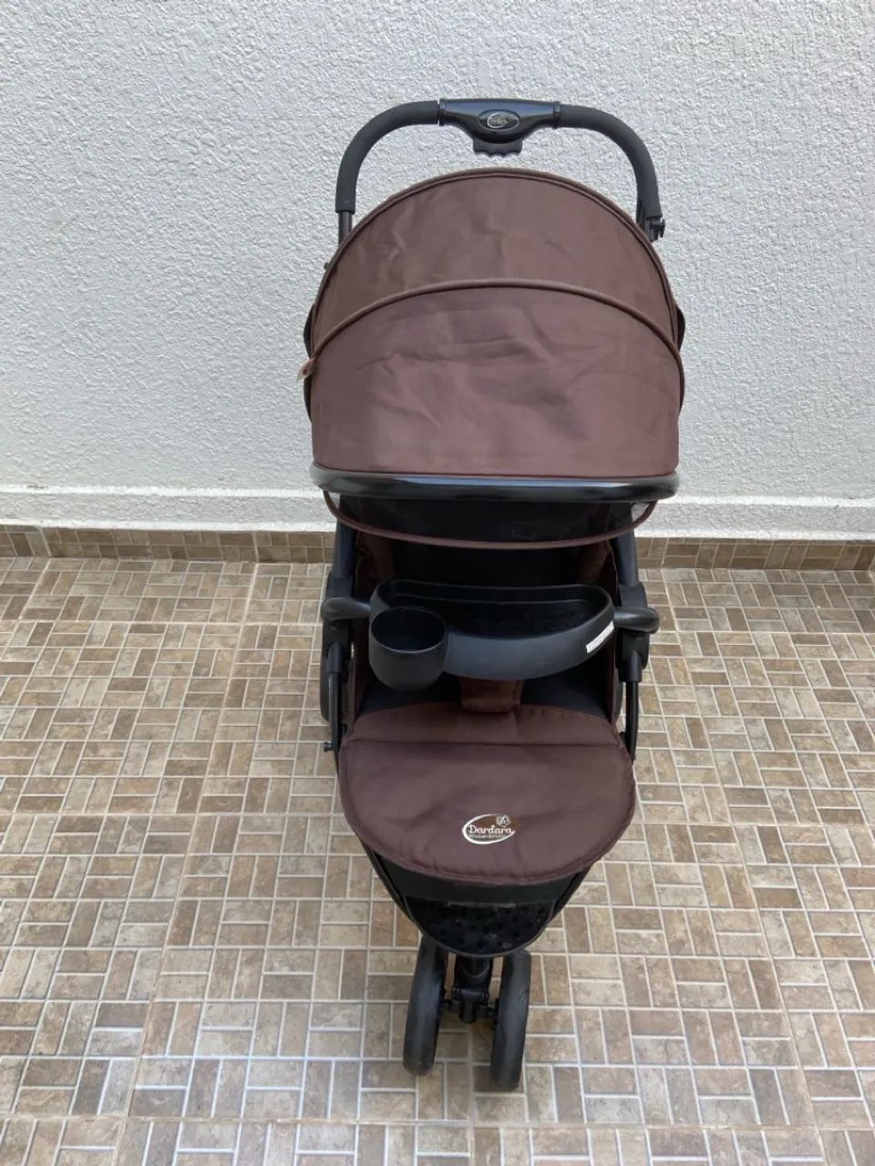 Carrinho de Bebê Dardara Street - Marrom - Foto 4