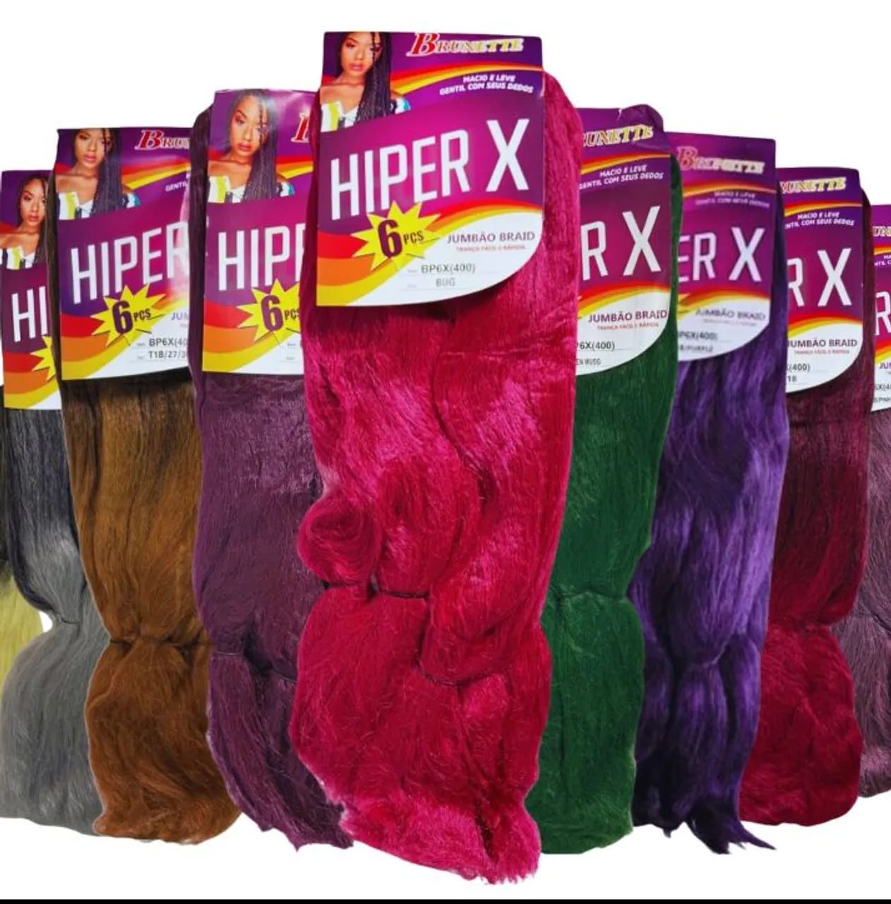 Mega Hair Jumbo Braids Cores Variadas - Foto 2