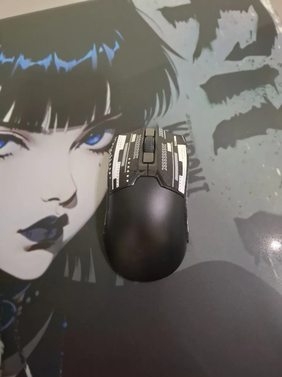 Mouse gamer super leve, rastreio top, sem fio (Delux M800 Ultra)