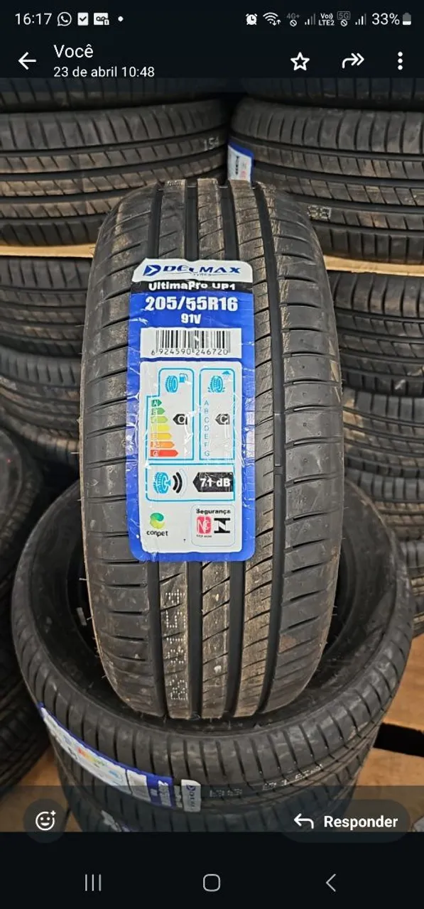 Pneu Delmax UltimaPro UP1 205/55R16 91V