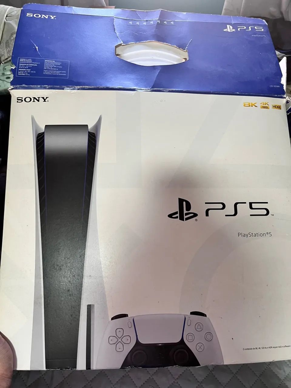 playstation 5 com mídia física + controles + hd externo 2tb - Foto 3