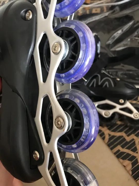 Patins Roller infantil 32 a 36 - Foto 4