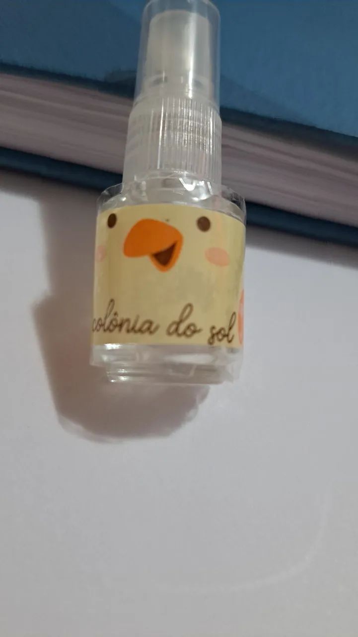 Decante Colônia do Sol 5ml - Cheirinho de Alegria!