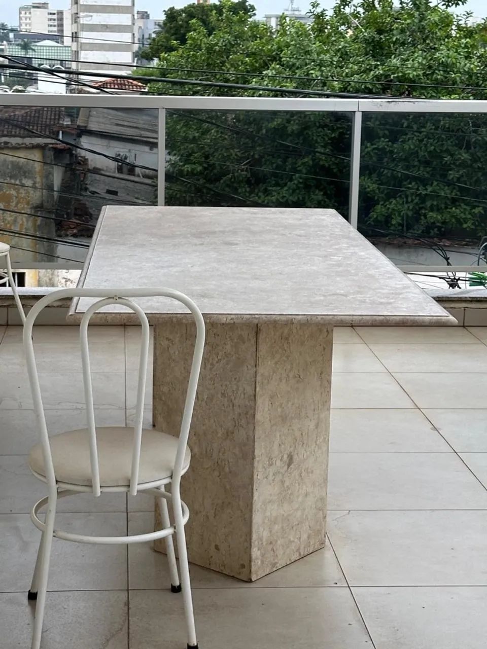 Mesa grande de mármore - Foto 3