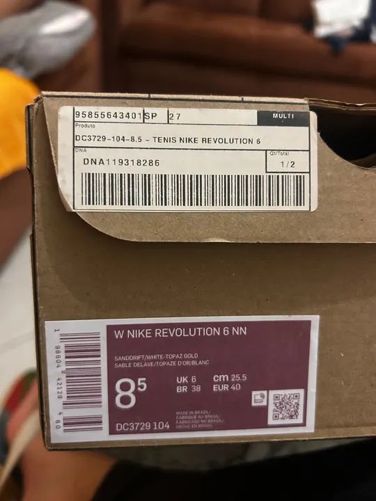 Tênis Nike Revolution 6 NN - Tamanho 38 - Foto 3