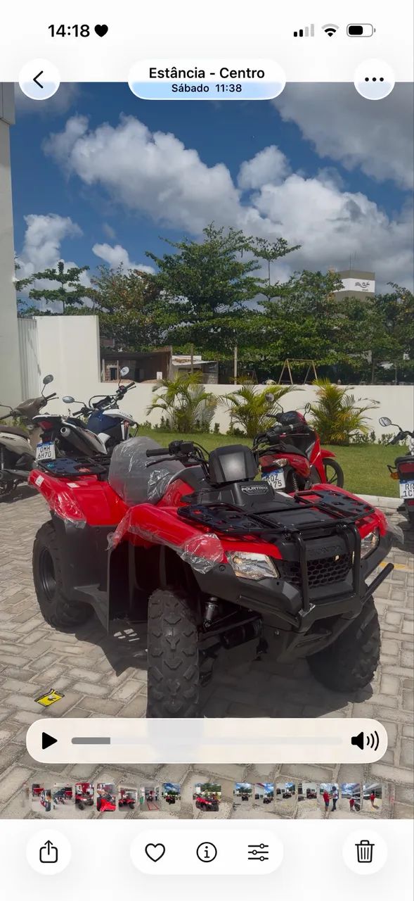 Quadriciclo TRX 420 FM - Foto 5