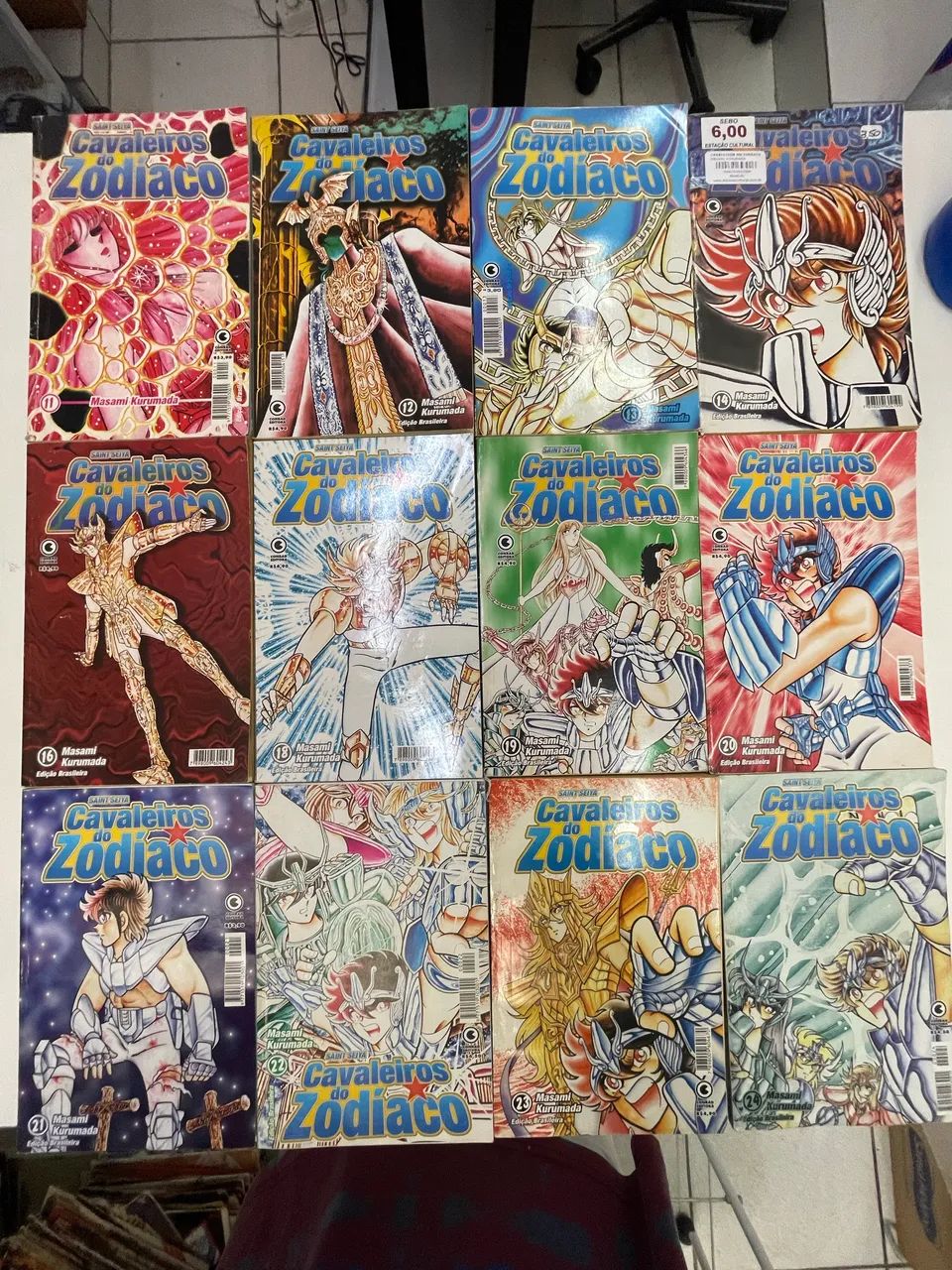 Mangás Os Cavaleiros do Zodíaco - Editora Conrad (Avulsos