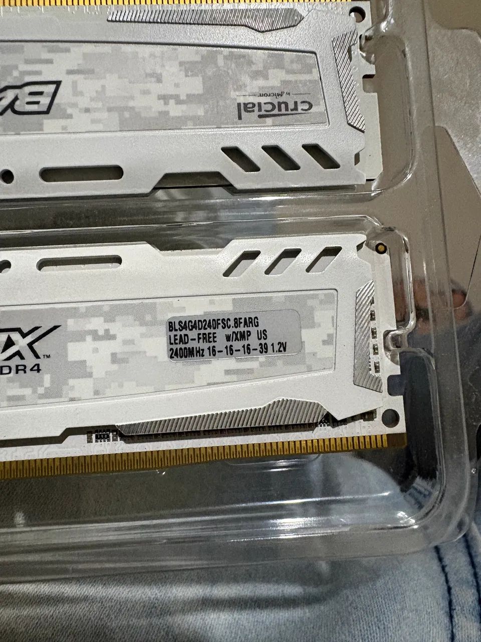 Memoria Ram Ballistix ddr4 (2x4gb)
