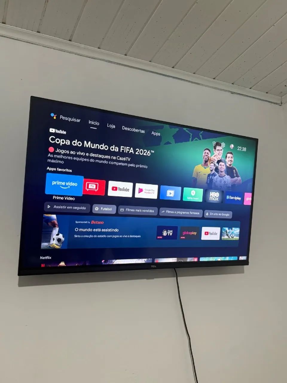Smart TV tcl 32 polegadas 