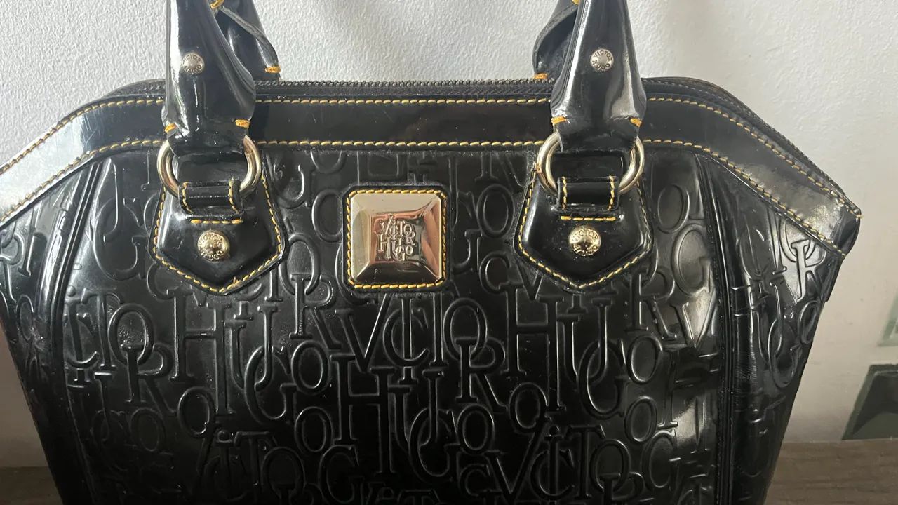 Bolsa Victor Hugo Vinil Original 