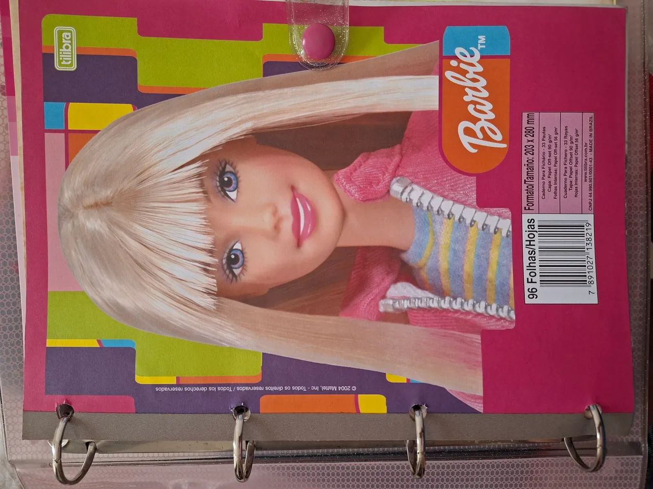 Fichário Barbie anos 2000 - Foto 2