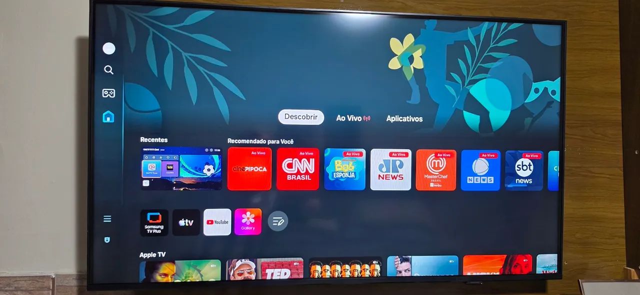 Smart tv Sansung 43 polegadas - Nova 