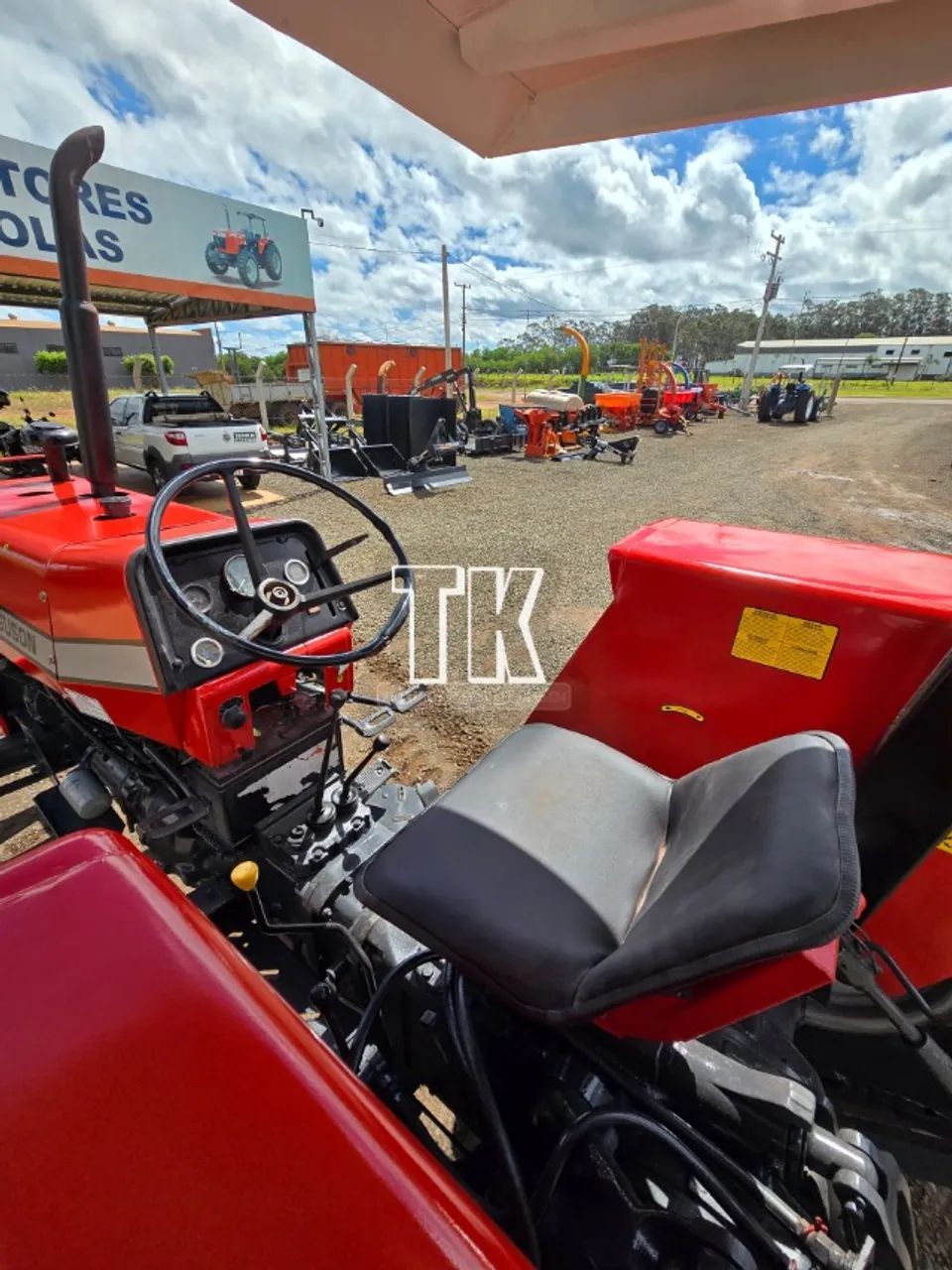  TRATOR MASSEY FERGUSON 290 ANO 83 COM REDUTOR DE VELOCIDADE cod. 1381 - Tk Tratores  - Foto 6