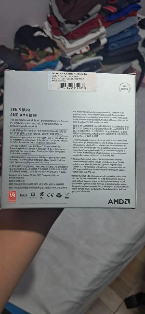 Processador: AMD Ryzen 7 5700X - Foto 3