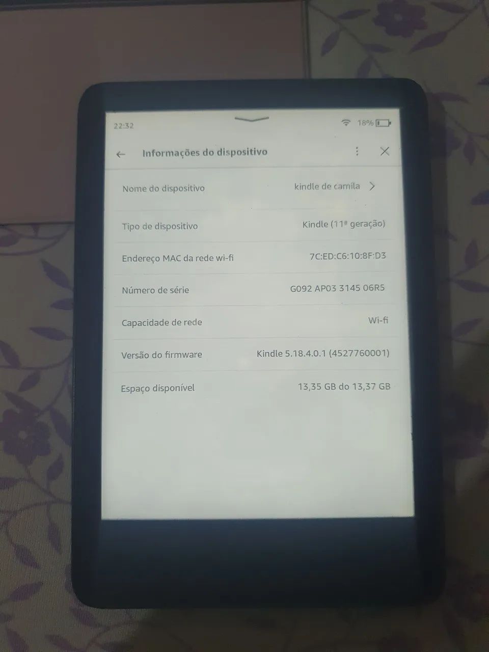 KINDLE 11° GERAÇÃO 2022 (16GB) - Foto 3