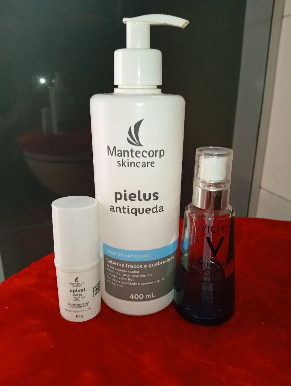 Shampoo e protetor 