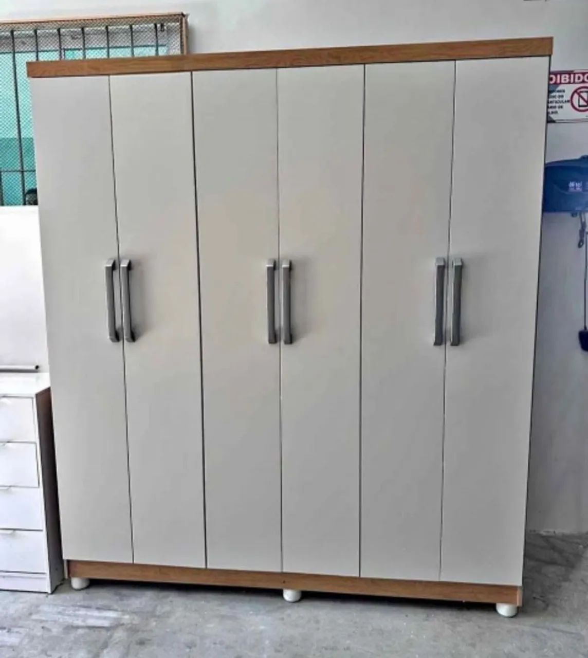 Guarda-Roupas 6 Portas 100% MDF 