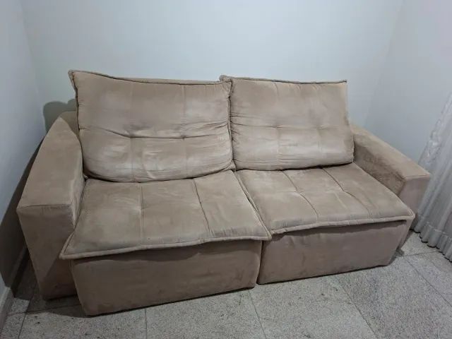 Sofá retrátil 2,20m em ótimo estado - Foto 4