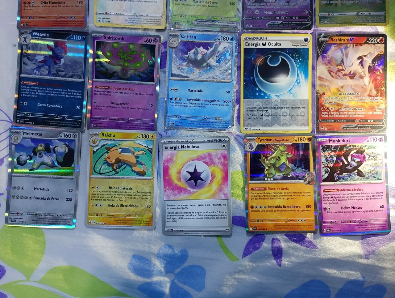 Cartas pokémon MN foil/ reverse foil  - Foto 3
