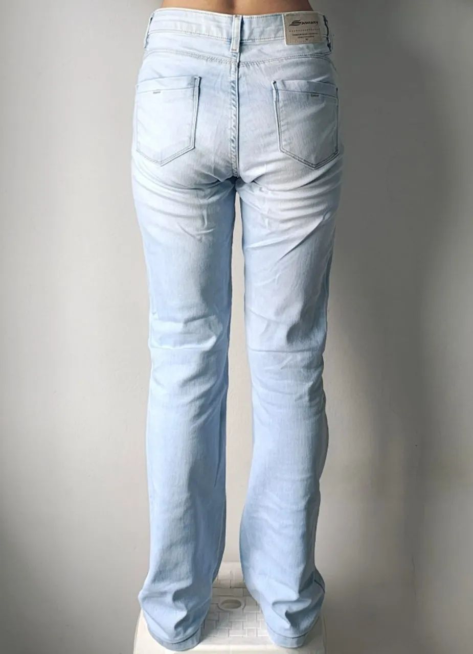 Calça Jeans Lavagem Clara *USADO* - Foto 2