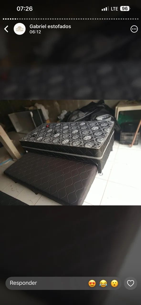 Cama de solteiro auxiliar  - Foto 2