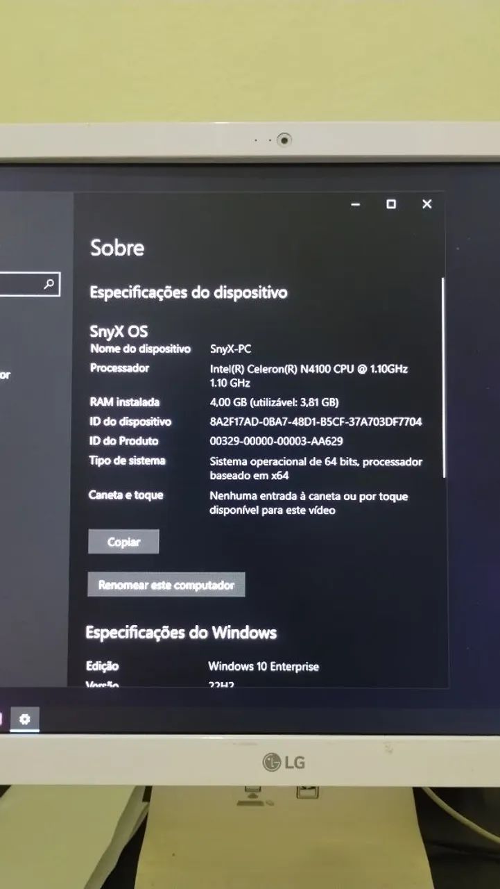 COMPUTADOR All in One LG COMPLETO - 600 REAIS - Foto 2