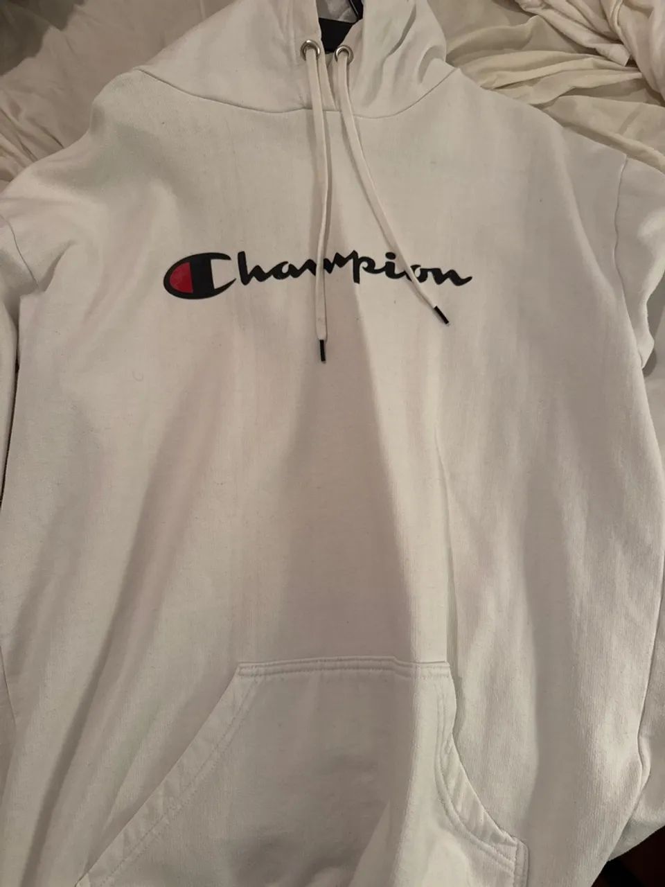 Casaco com capuz champion branco