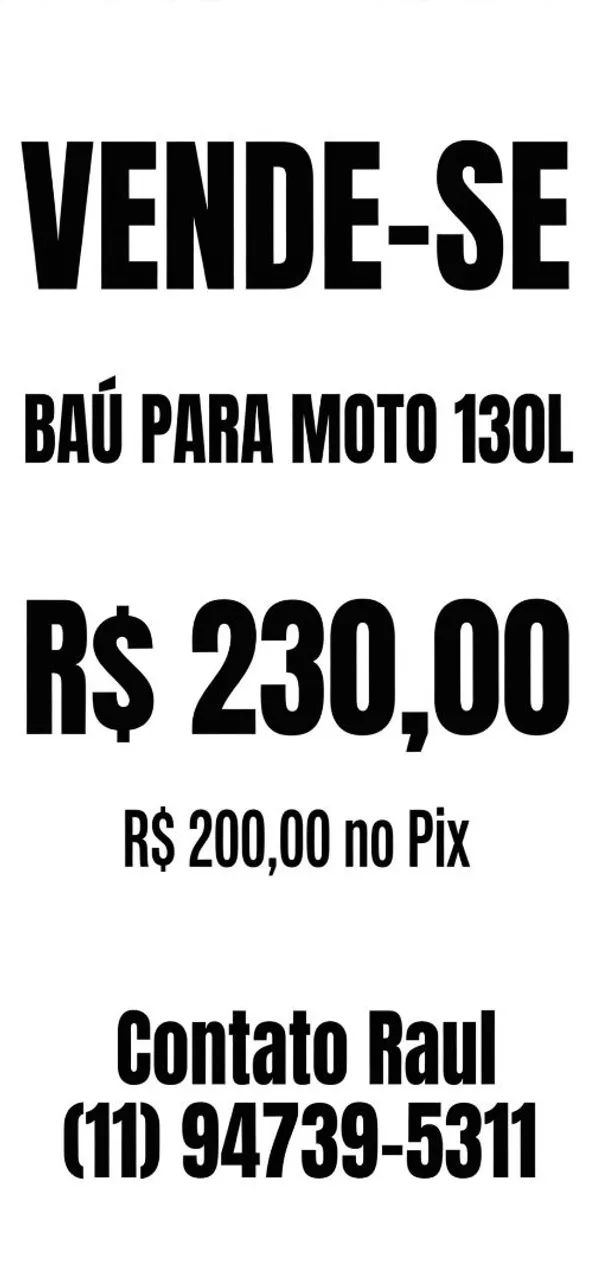 Baú moto