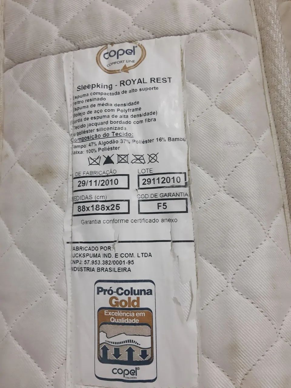 Colchão Solteiro Copel Gold 88x188 - Foto 2