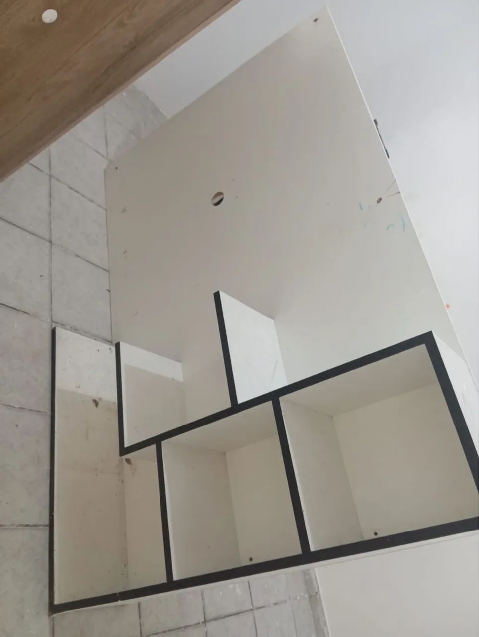 Rack de tv branco 