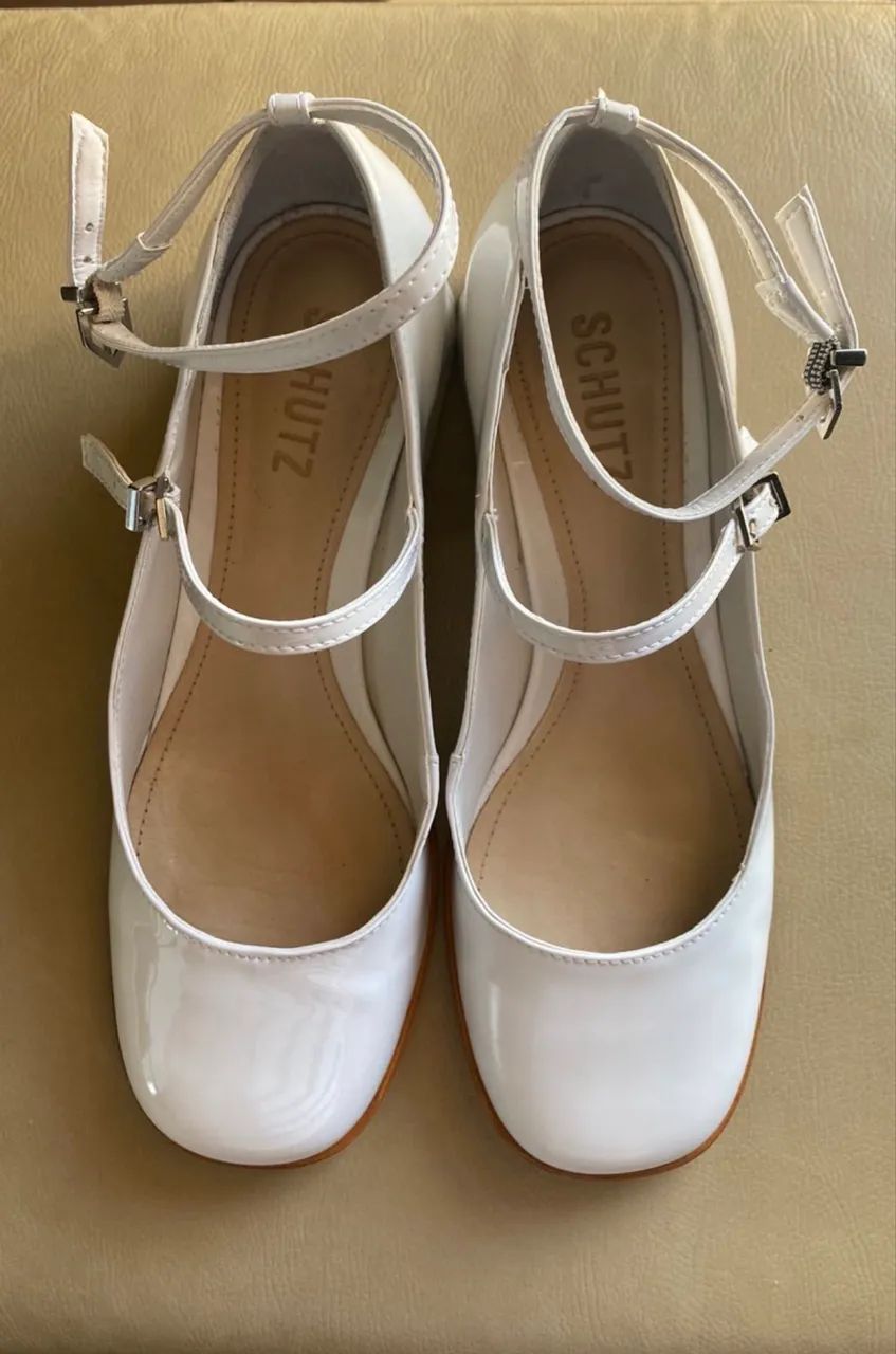 Sapato branco boneca Schutz  - Foto 5