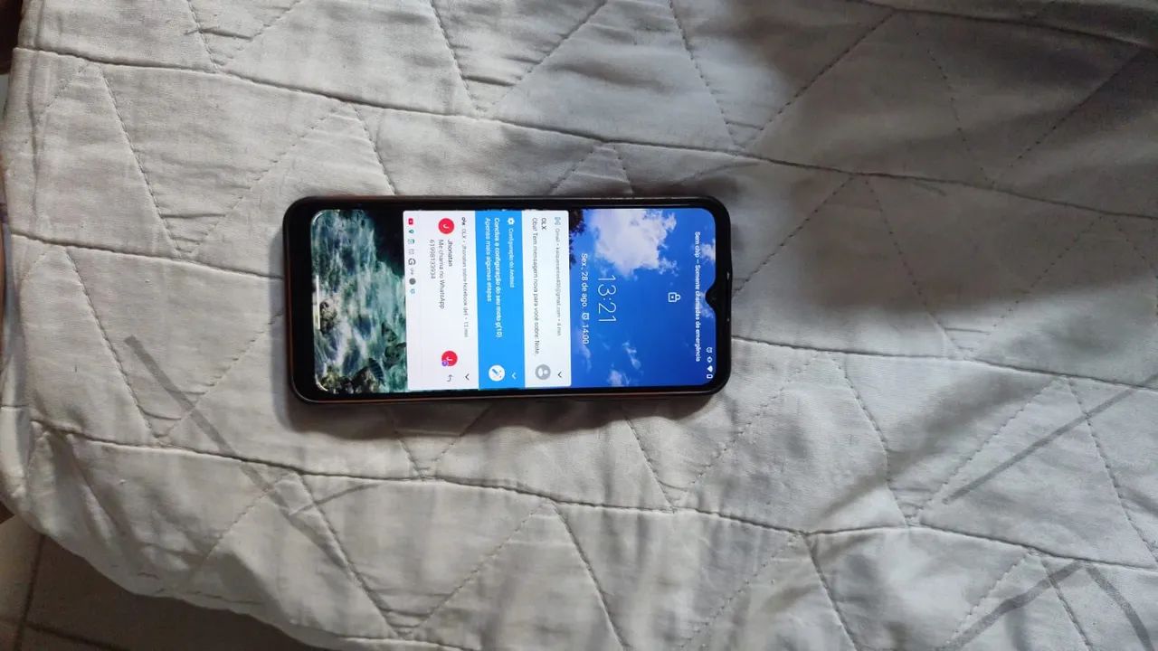 Celular Moto G10 Troco por Tablet com volta 